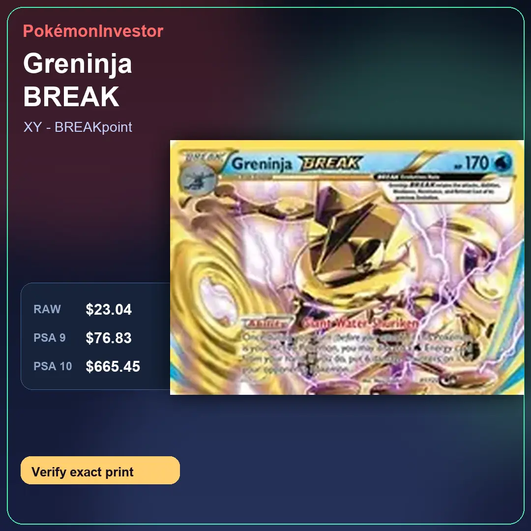 Card research image for Greninja BREAK