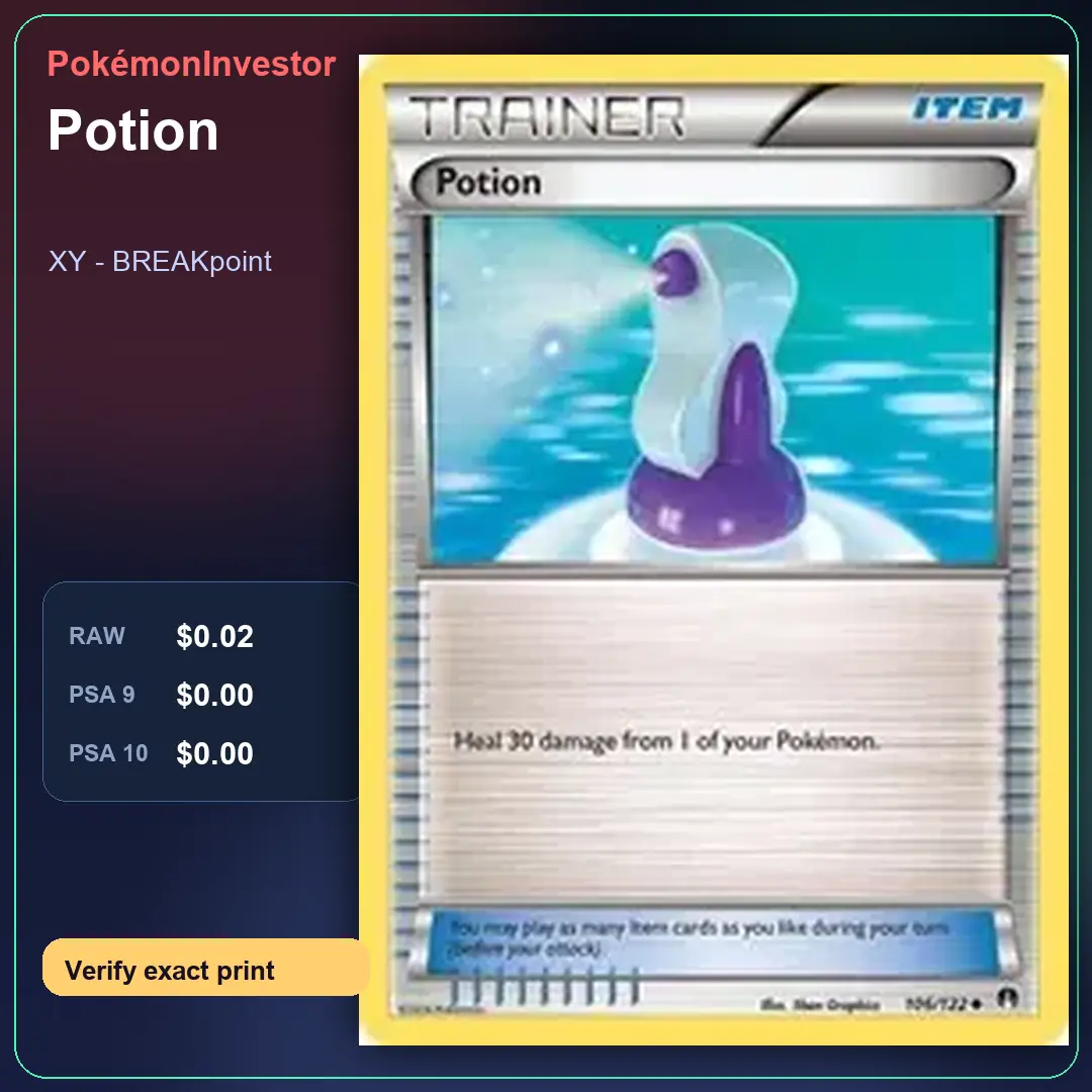Card research image for Potion