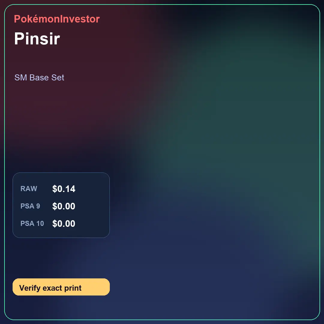 Card research image for Pinsir