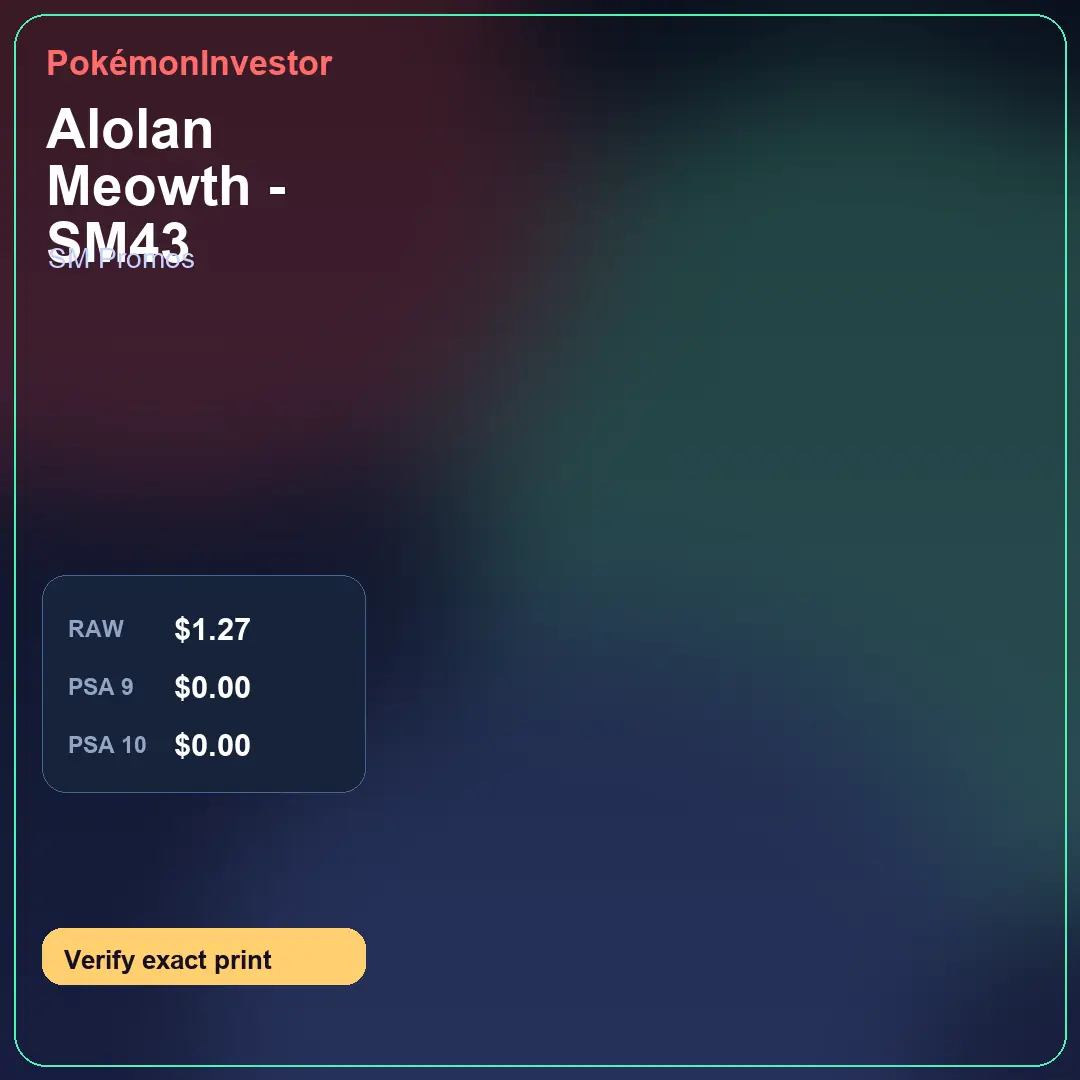 Card research image for Alolan Meowth - SM43