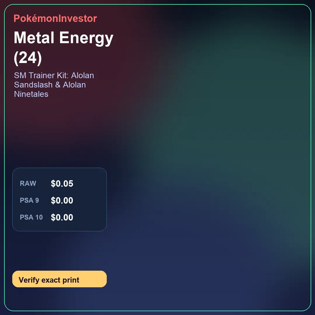 Card research image for Metal Energy (24)