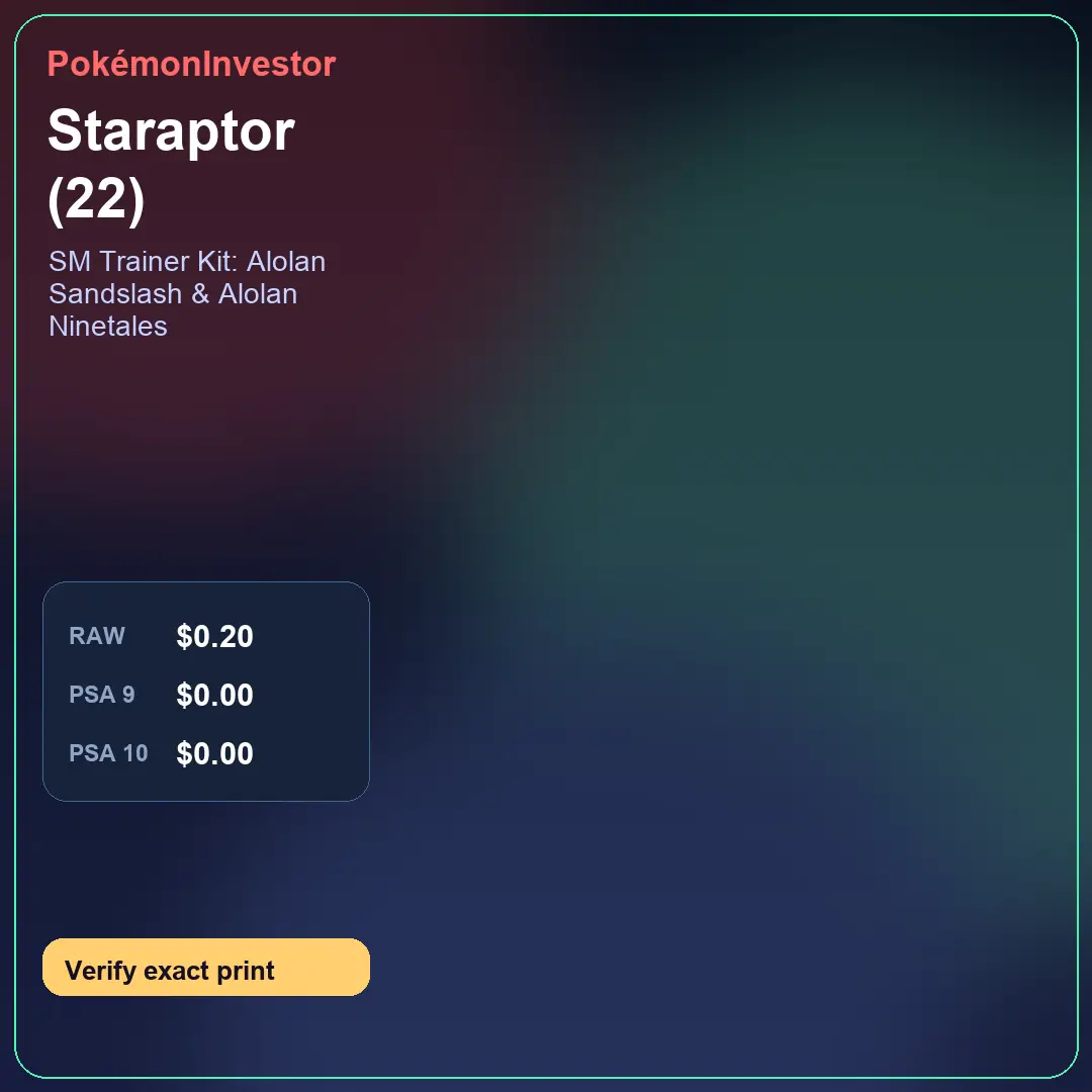 Card research image for Staraptor (22)
