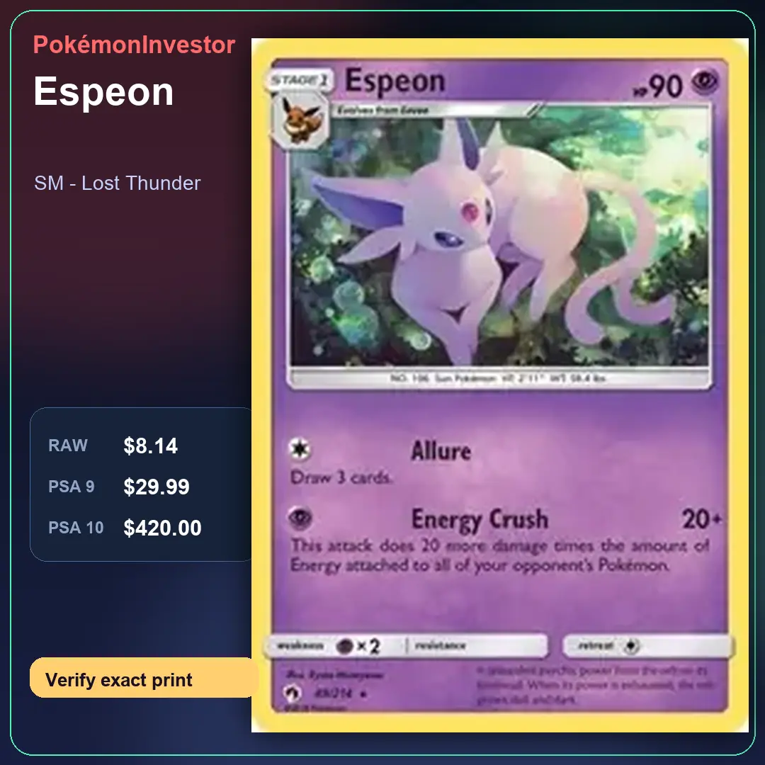 Card research image for Espeon