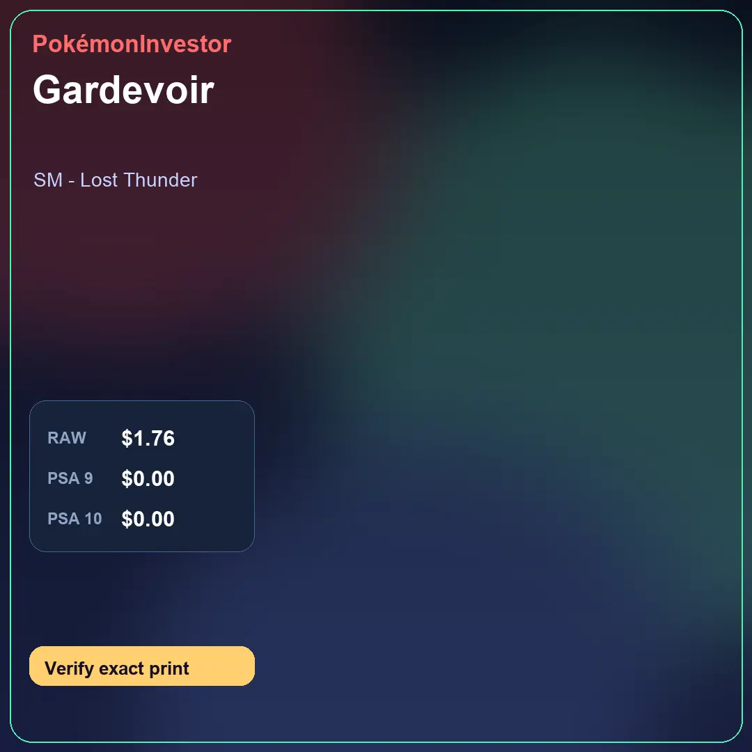 Card research image for Gardevoir