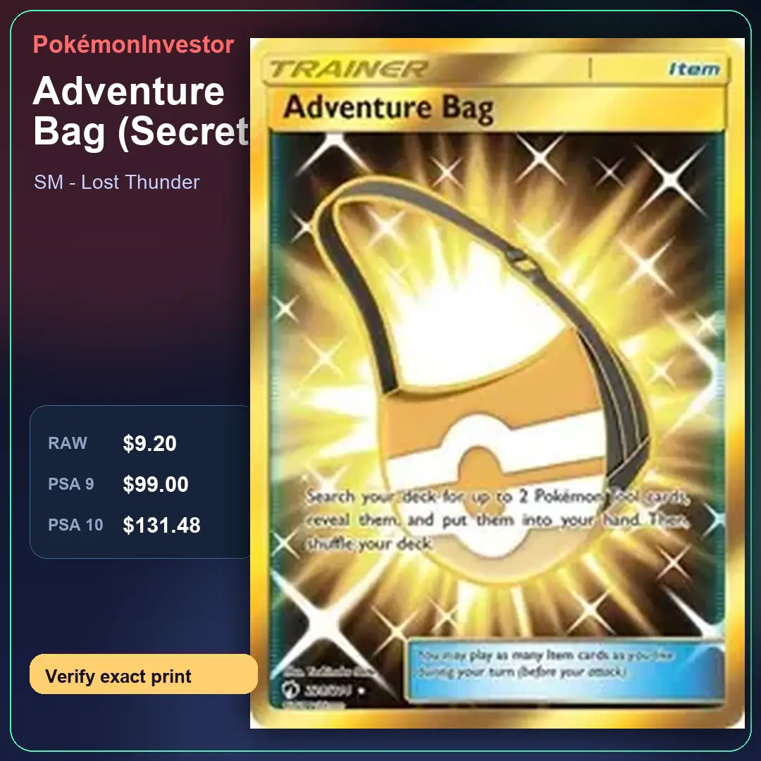 Card research image for Adventure Bag (Secret)