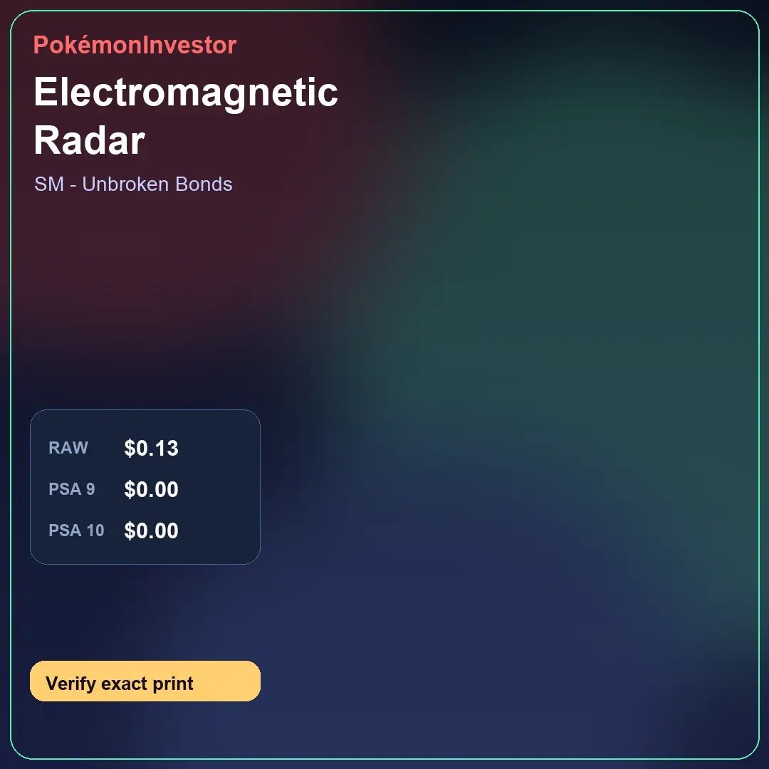 Card research image for Electromagnetic Radar