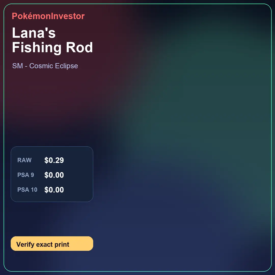 Card research image for Lana's Fishing Rod