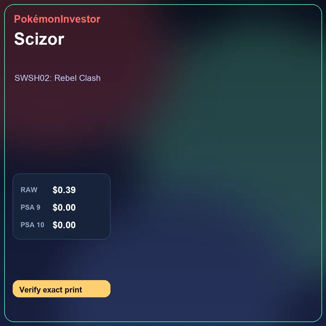 Card research image for Scizor
