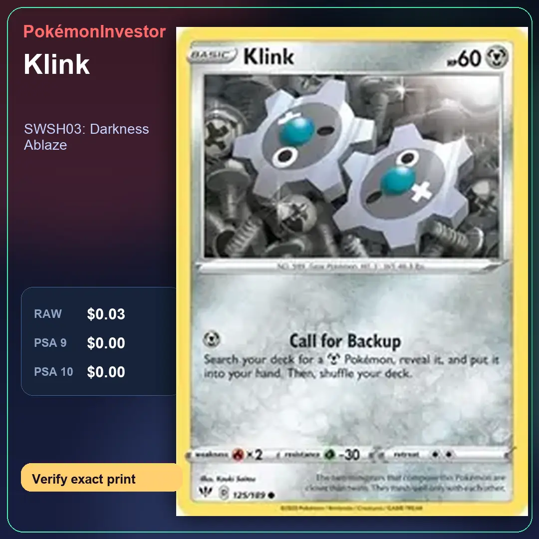 Card research image for Klink