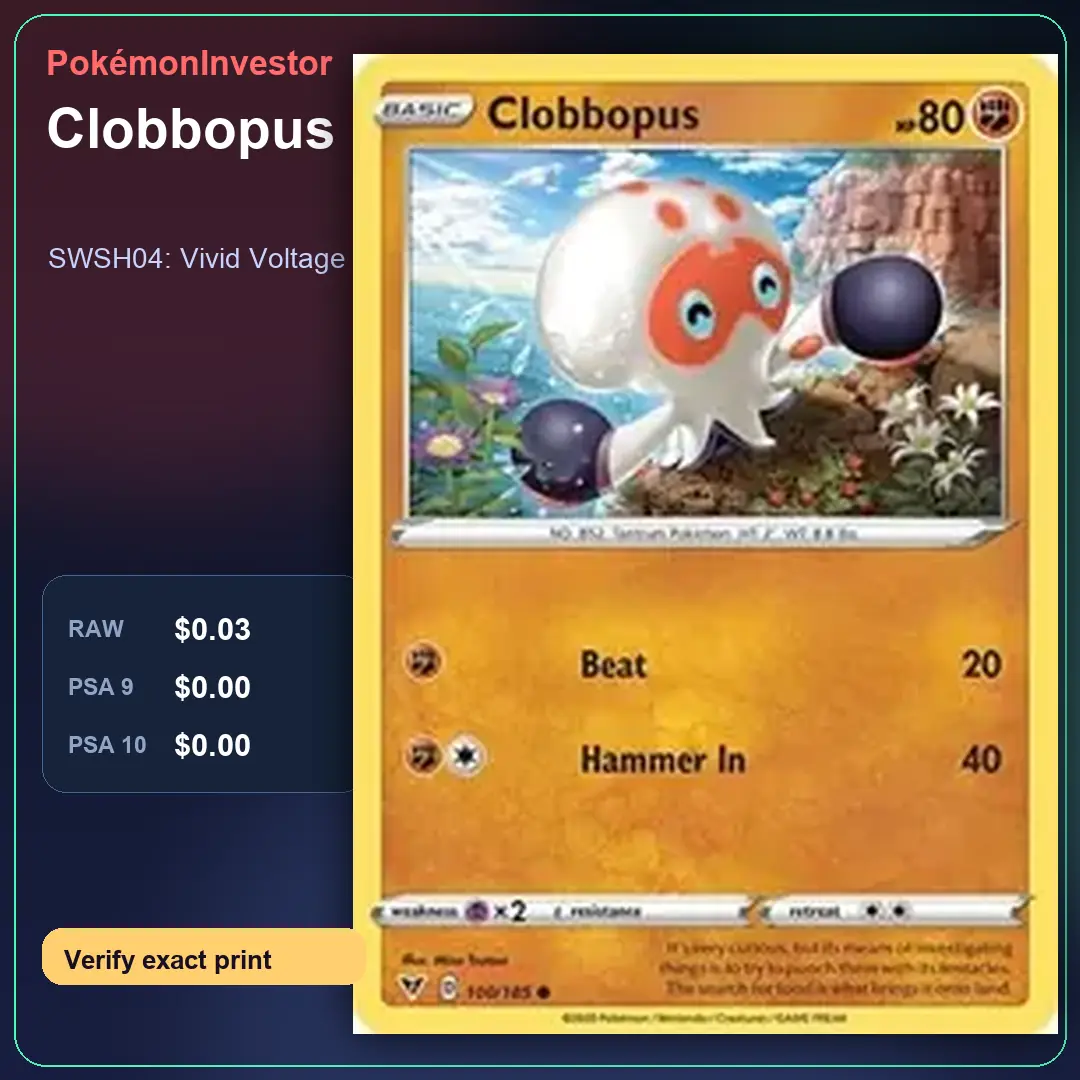 Card research image for Clobbopus
