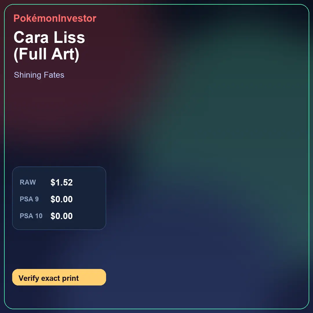 Card research image for Cara Liss (Full Art)