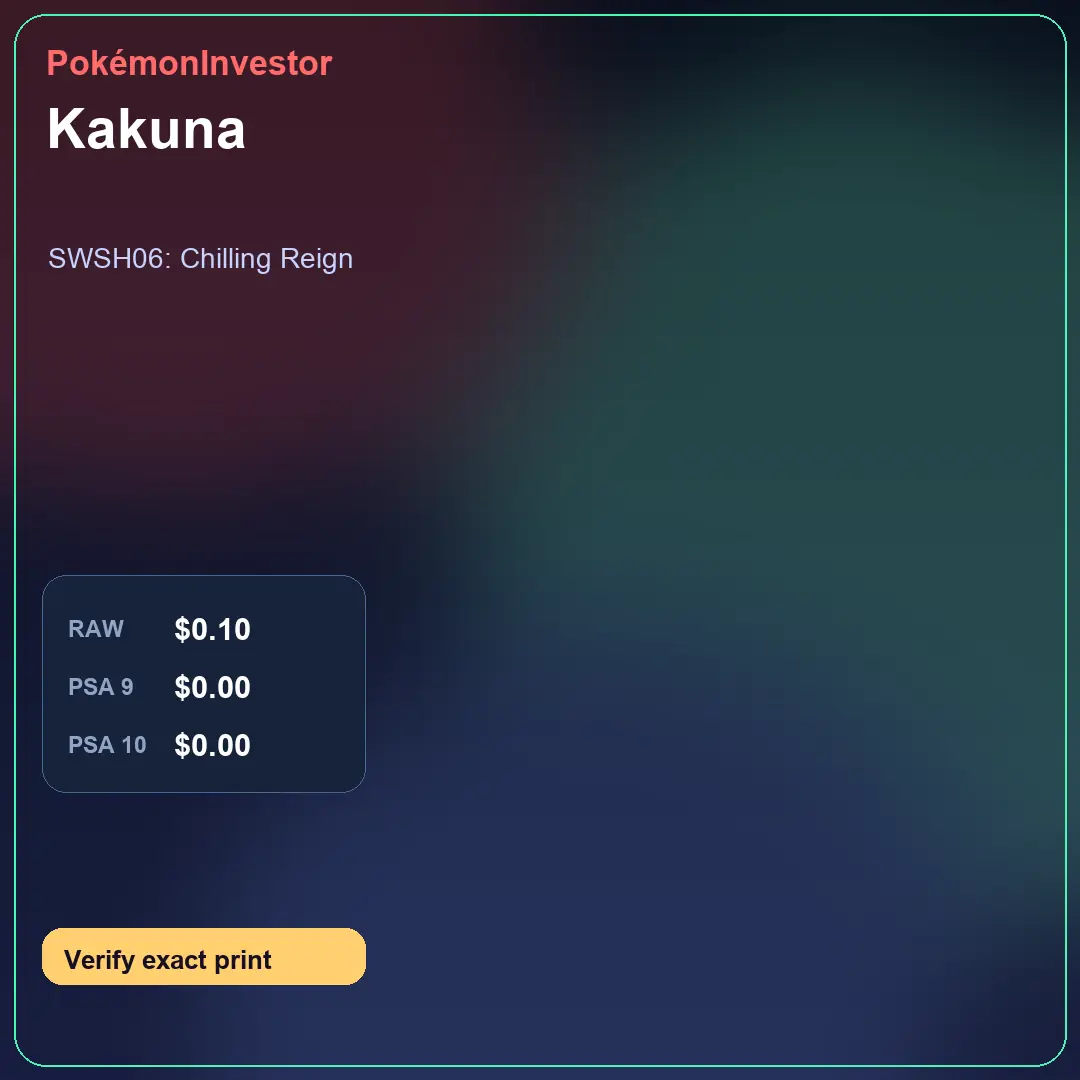 Card research image for Kakuna