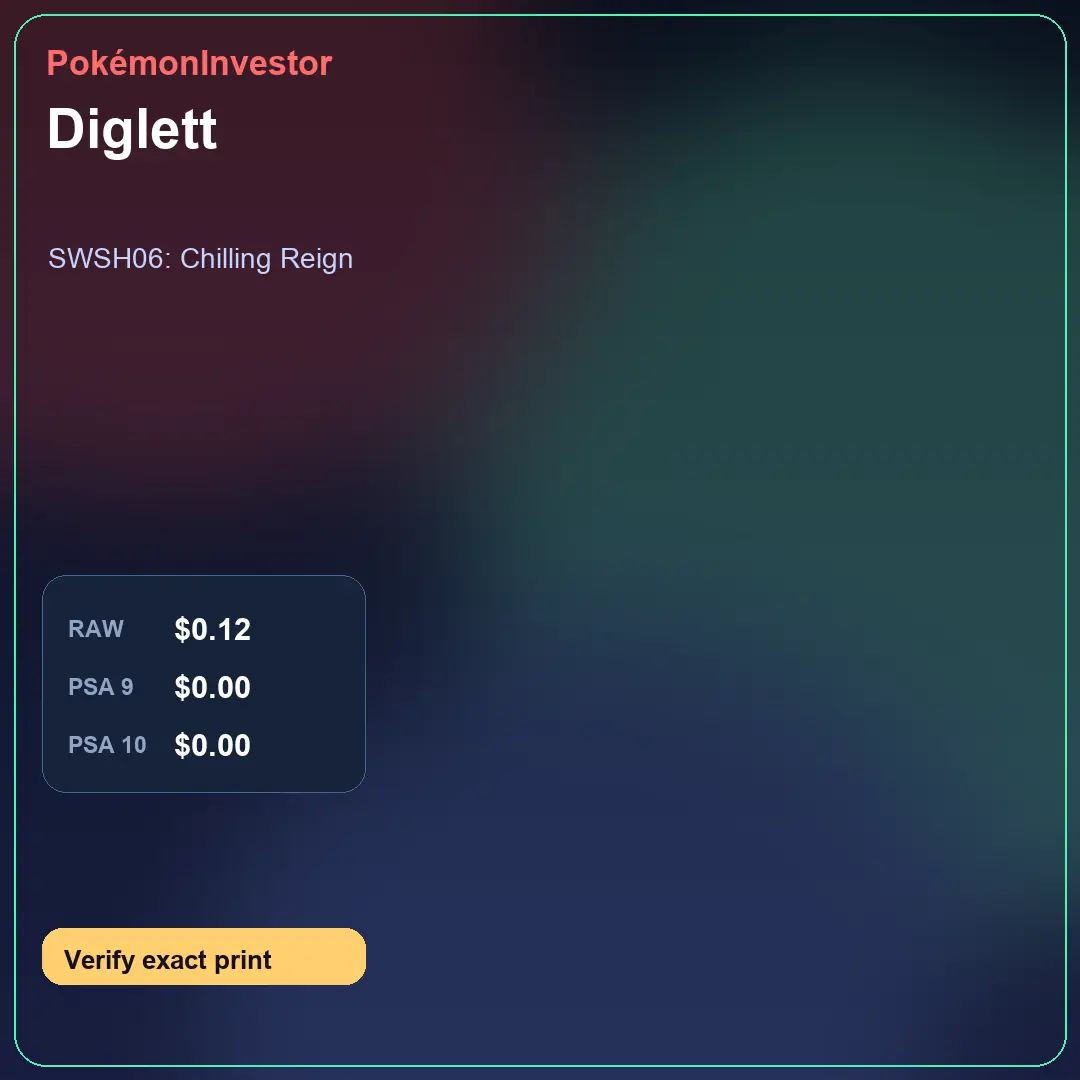 Card research image for Diglett