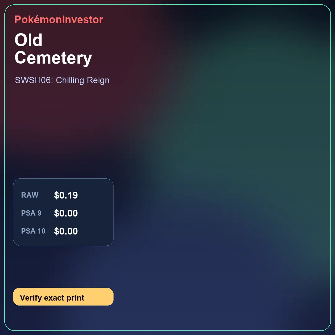 Card research image for Old Cemetery