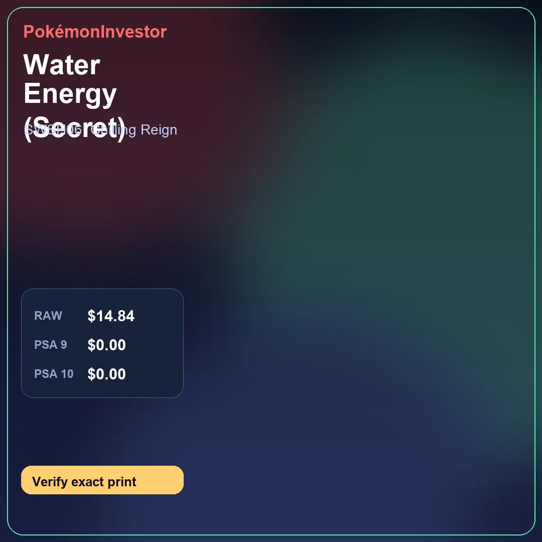 Card research image for Water Energy (Secret)