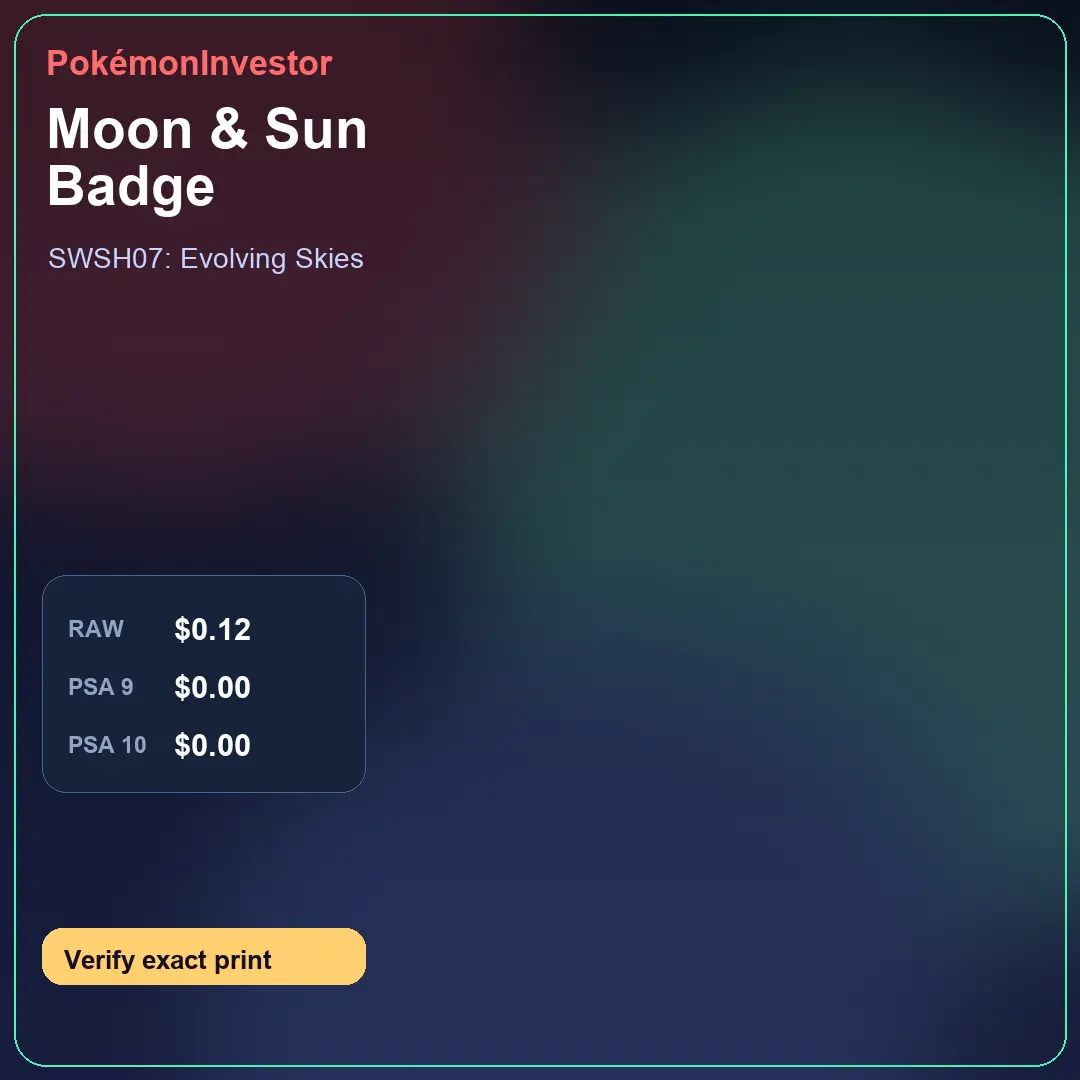 Card research image for Moon & Sun Badge