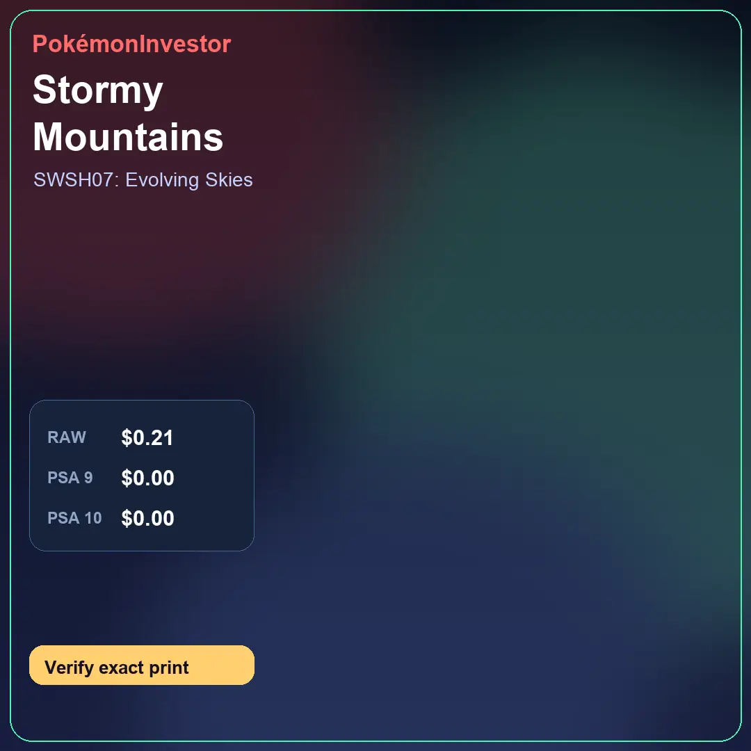 Card research image for Stormy Mountains