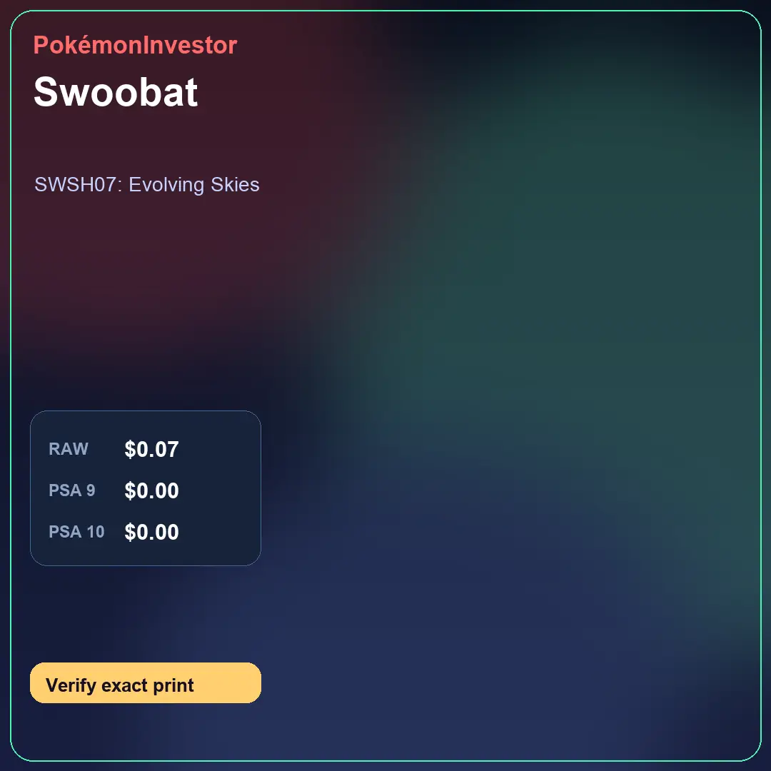 Card research image for Swoobat