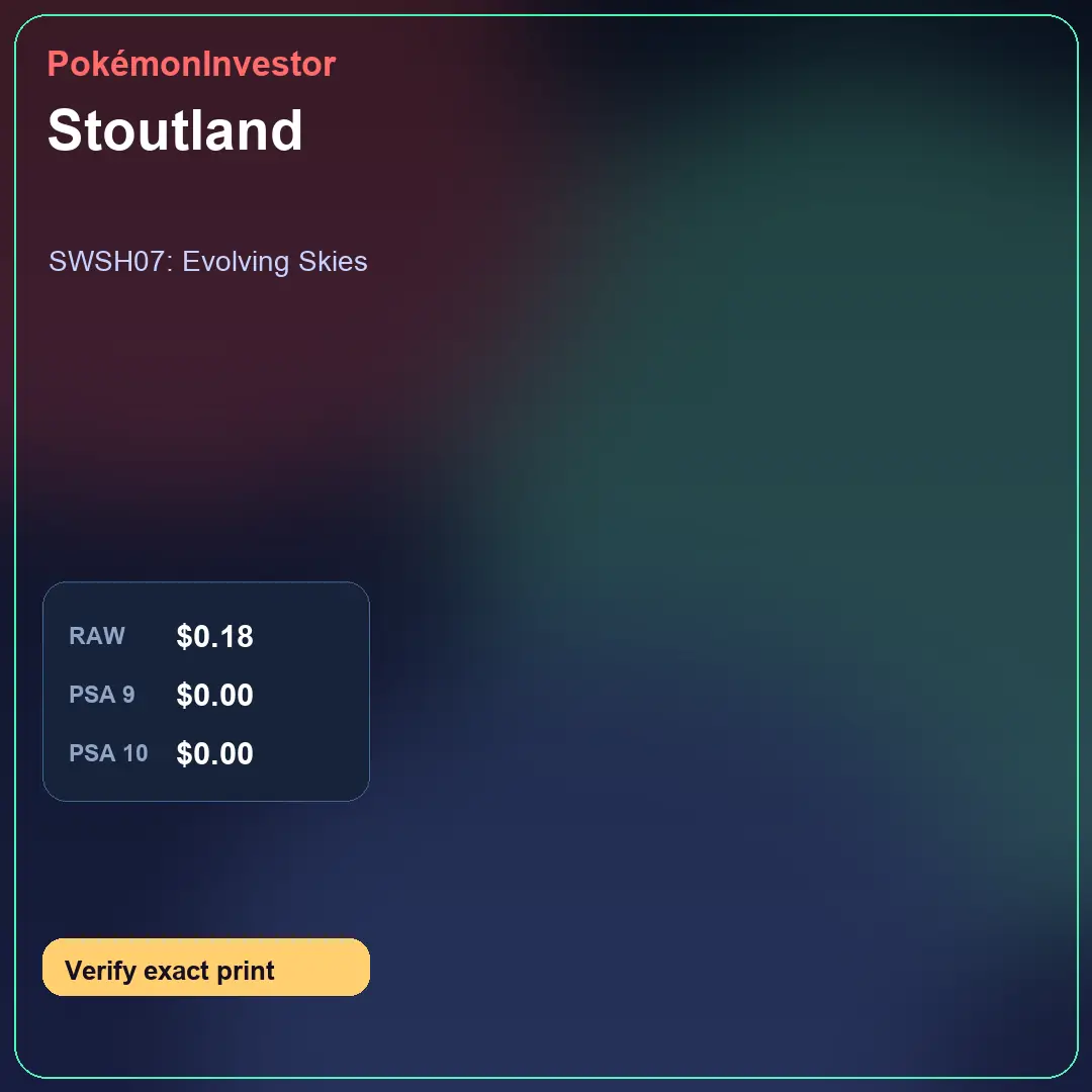 Card research image for Stoutland