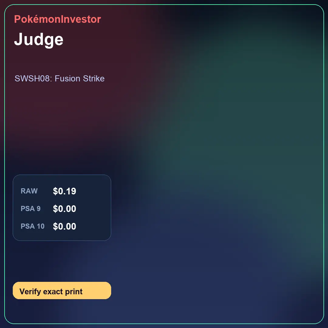 Card research image for Judge