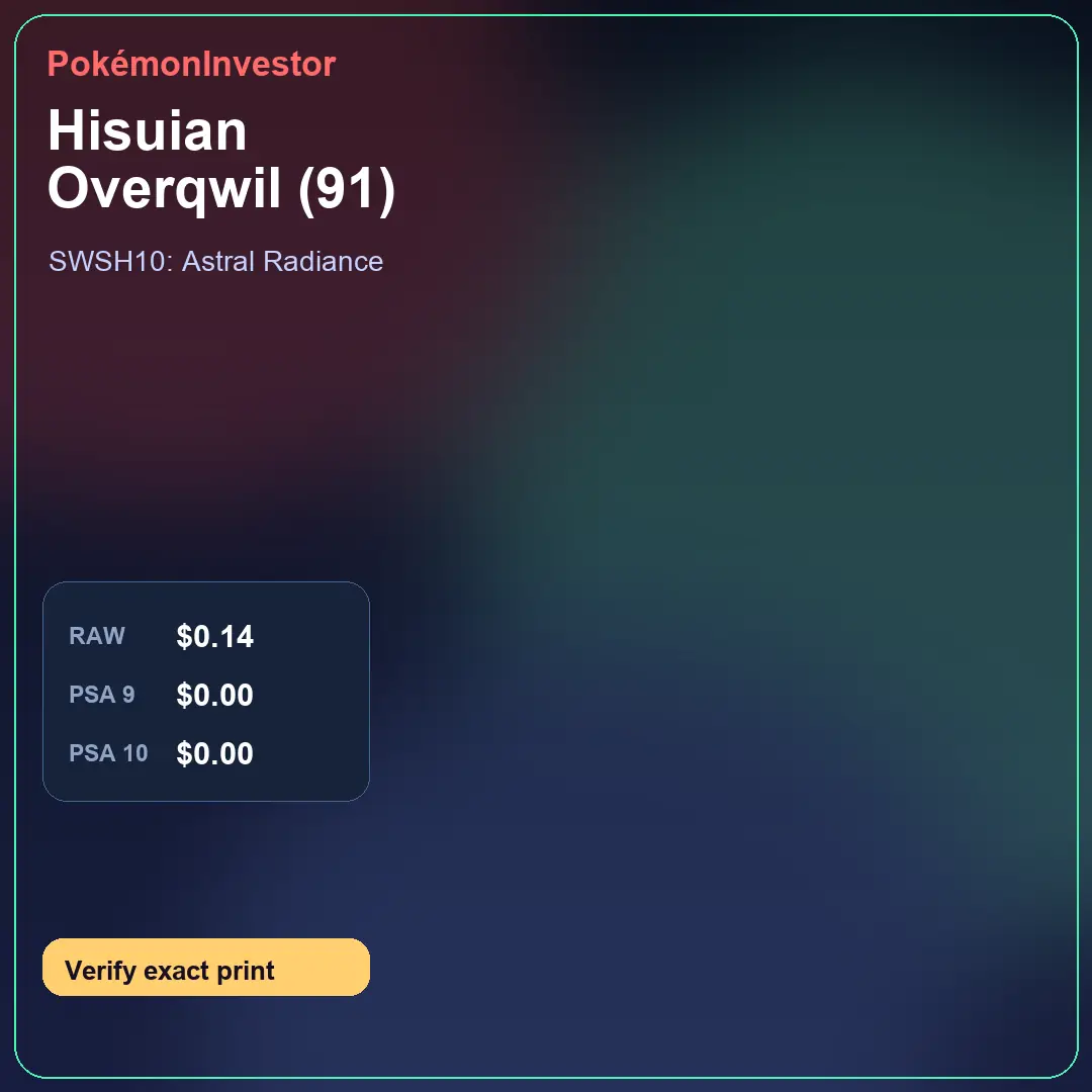 Card research image for Hisuian Overqwil (91)