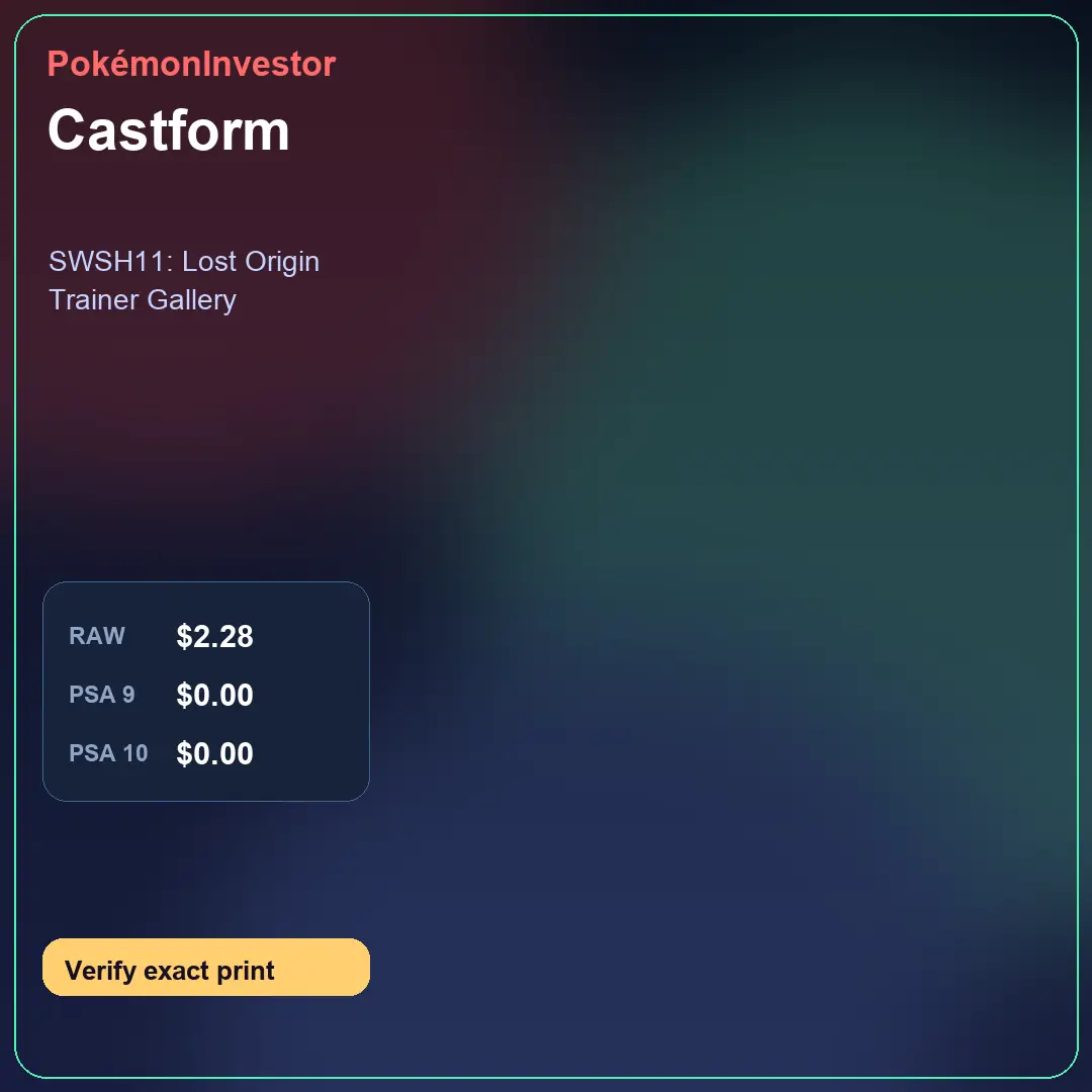 Card research image for Castform