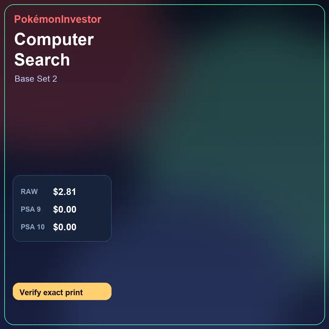 Card research image for Computer Search