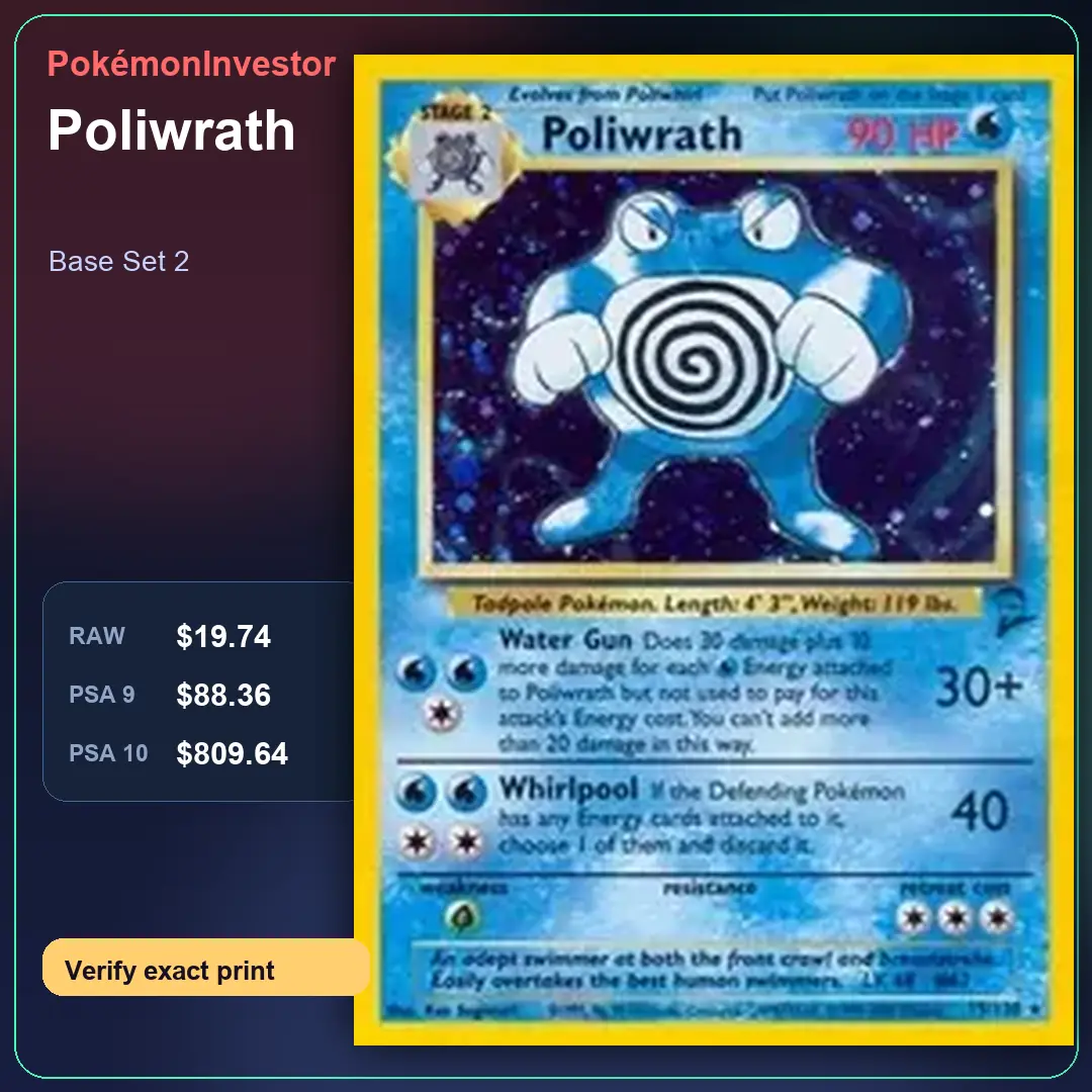Card research image for Poliwrath
