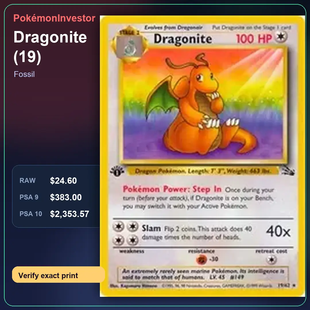 Card research image for Dragonite (19)