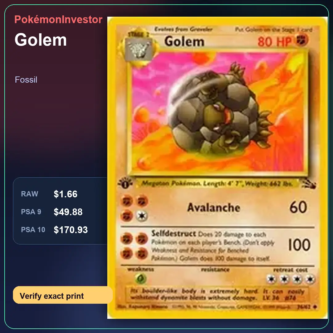 Card research image for Golem