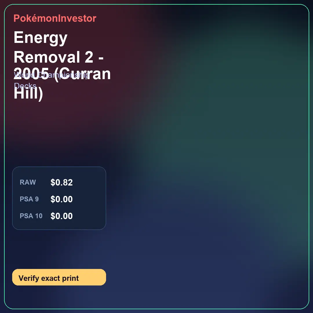 Card research image for Energy Removal 2 - 2005 (Curran Hill)