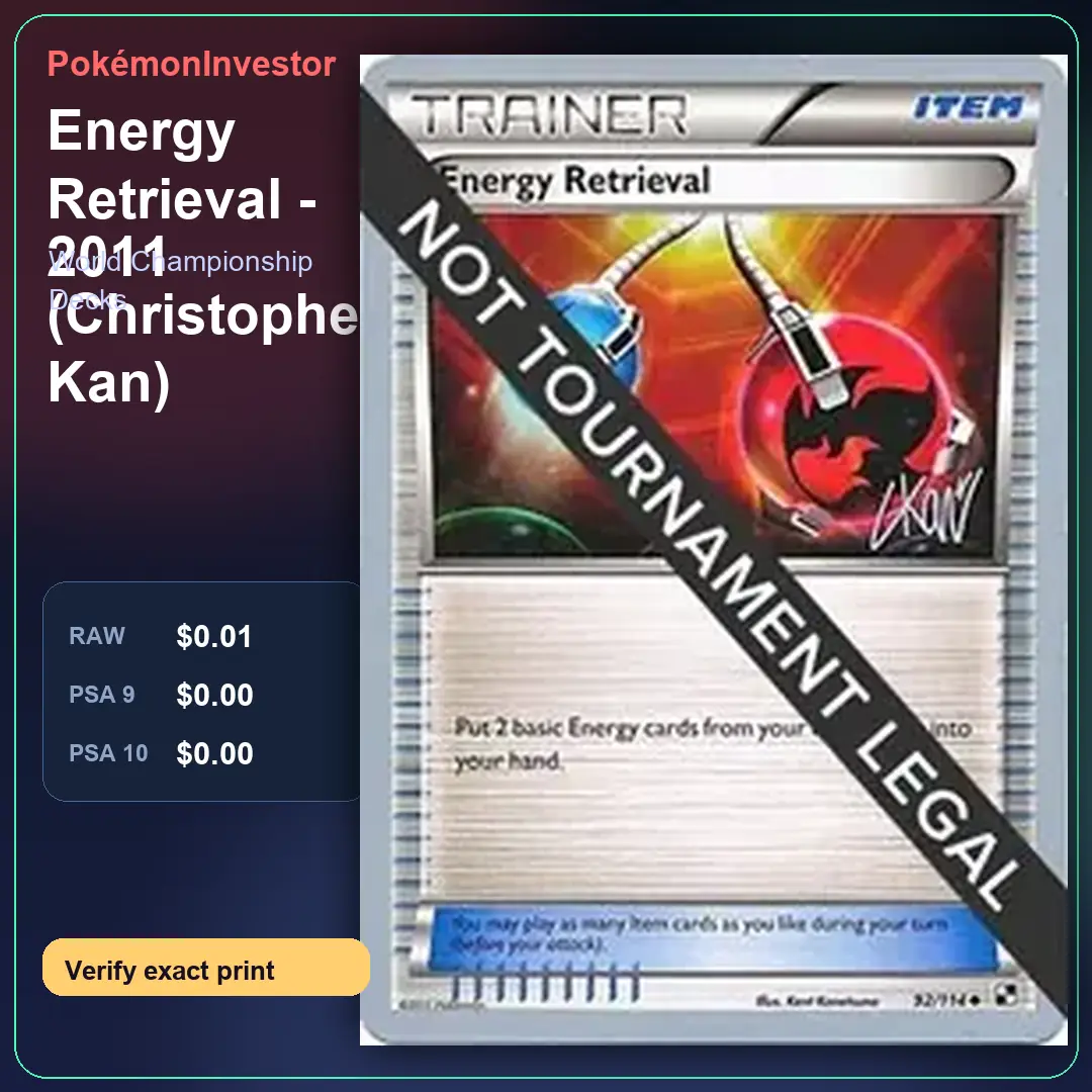 Card research image for Energy Retrieval - 2011 (Christopher Kan)
