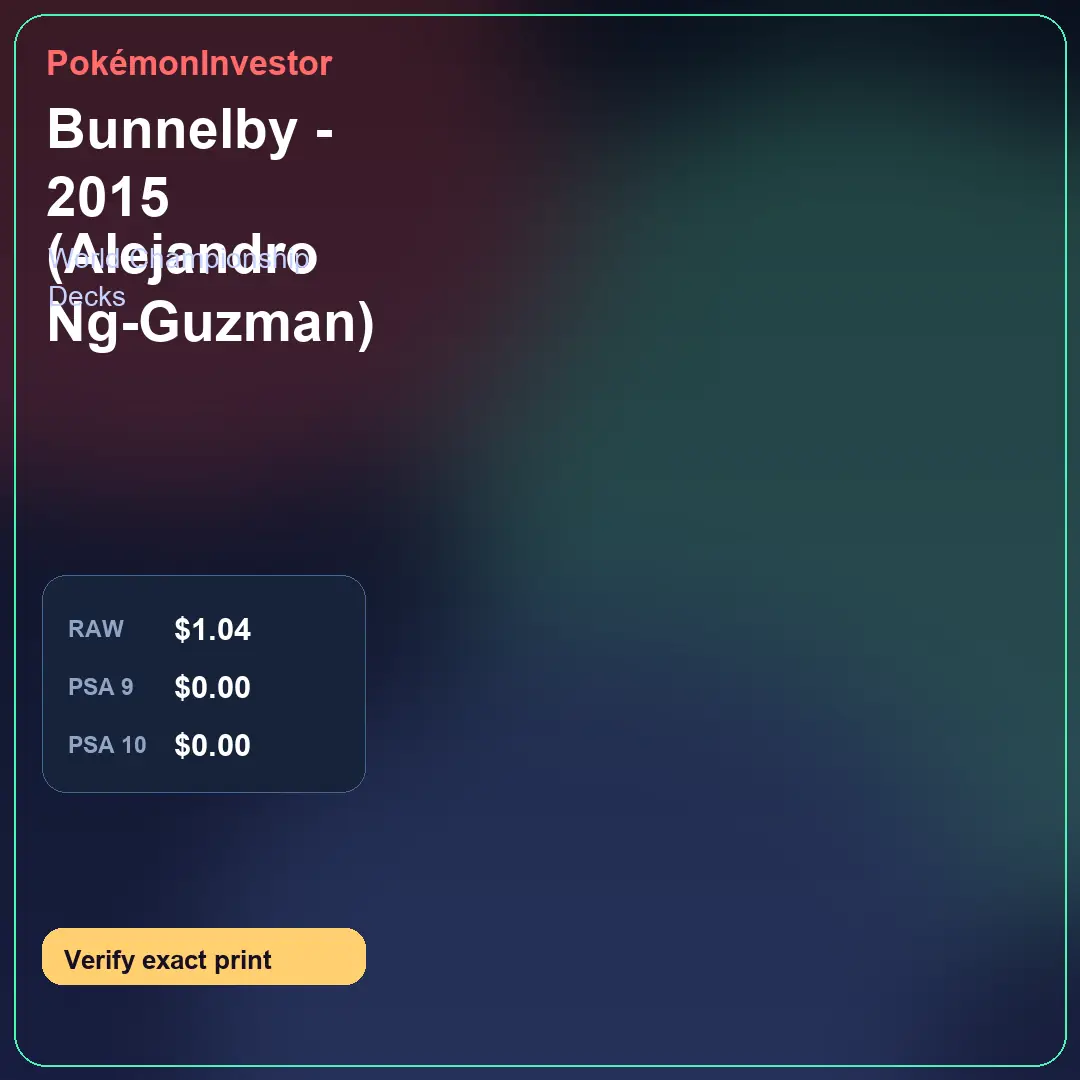 Card research image for Bunnelby - 2015 (Alejandro Ng-Guzman)