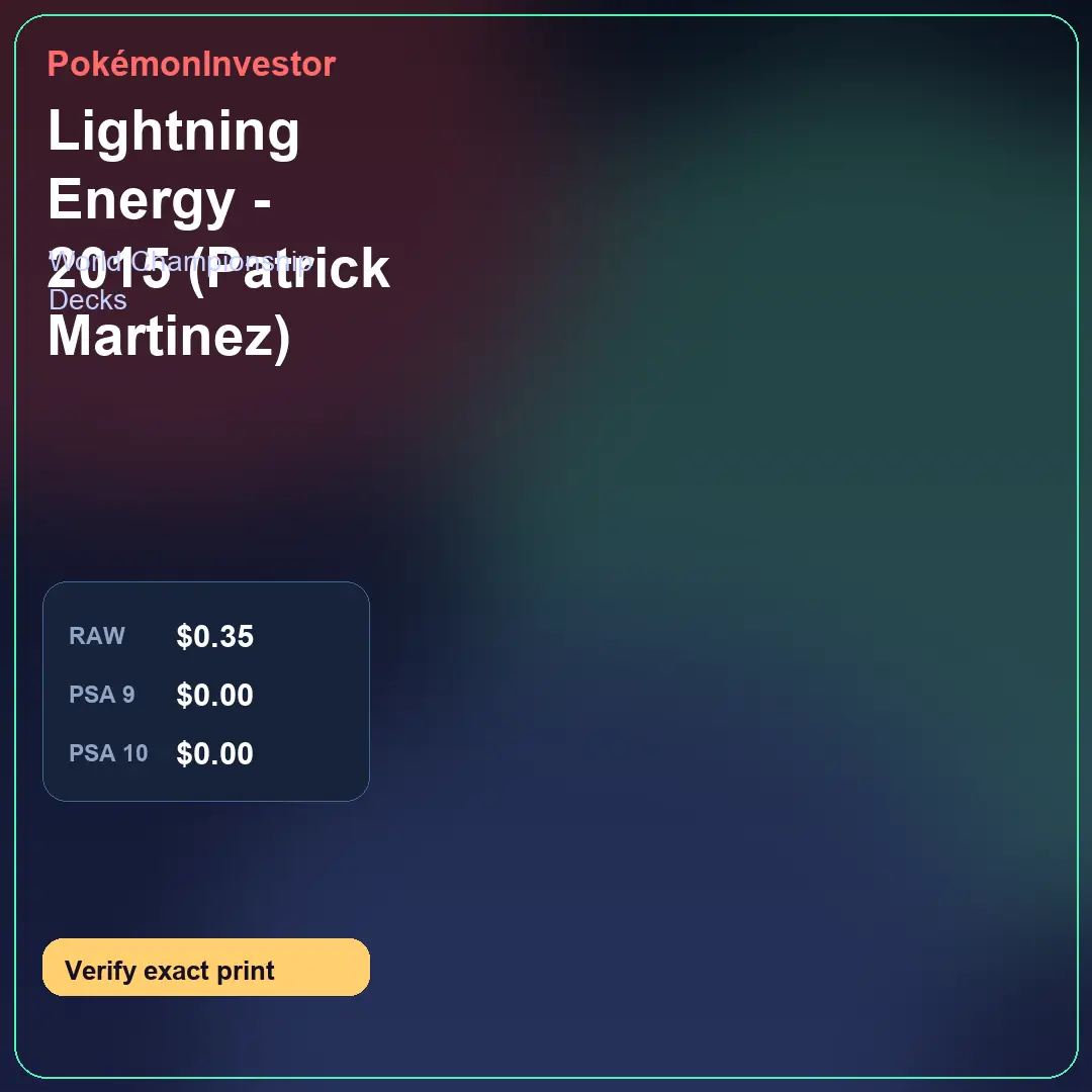 Card research image for Lightning Energy - 2015 (Patrick Martinez)