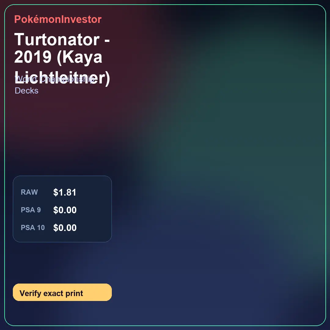 Card research image for Turtonator - 2019 (Kaya Lichtleitner)