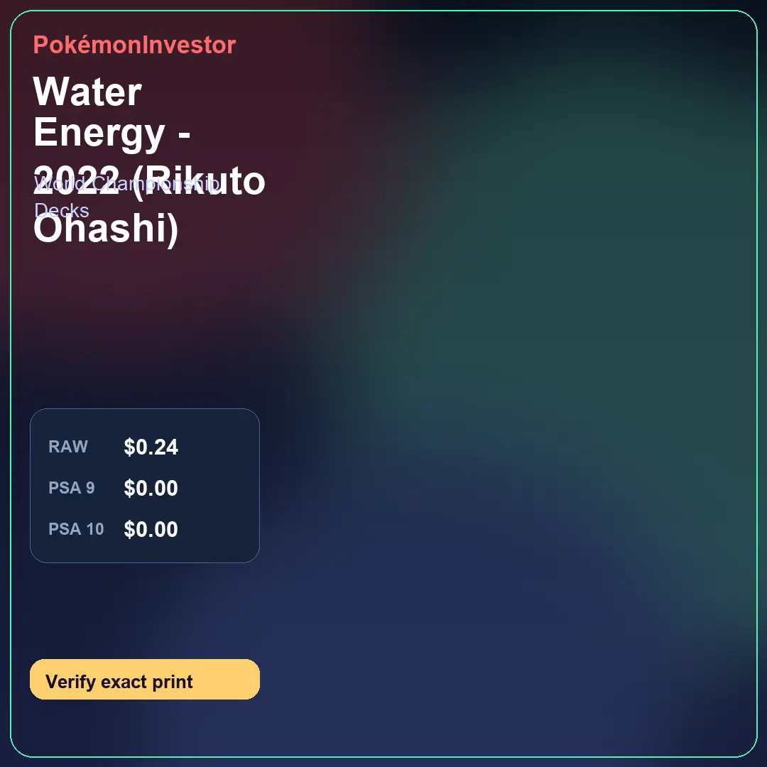 Card research image for Water Energy - 2022 (Rikuto Ohashi)