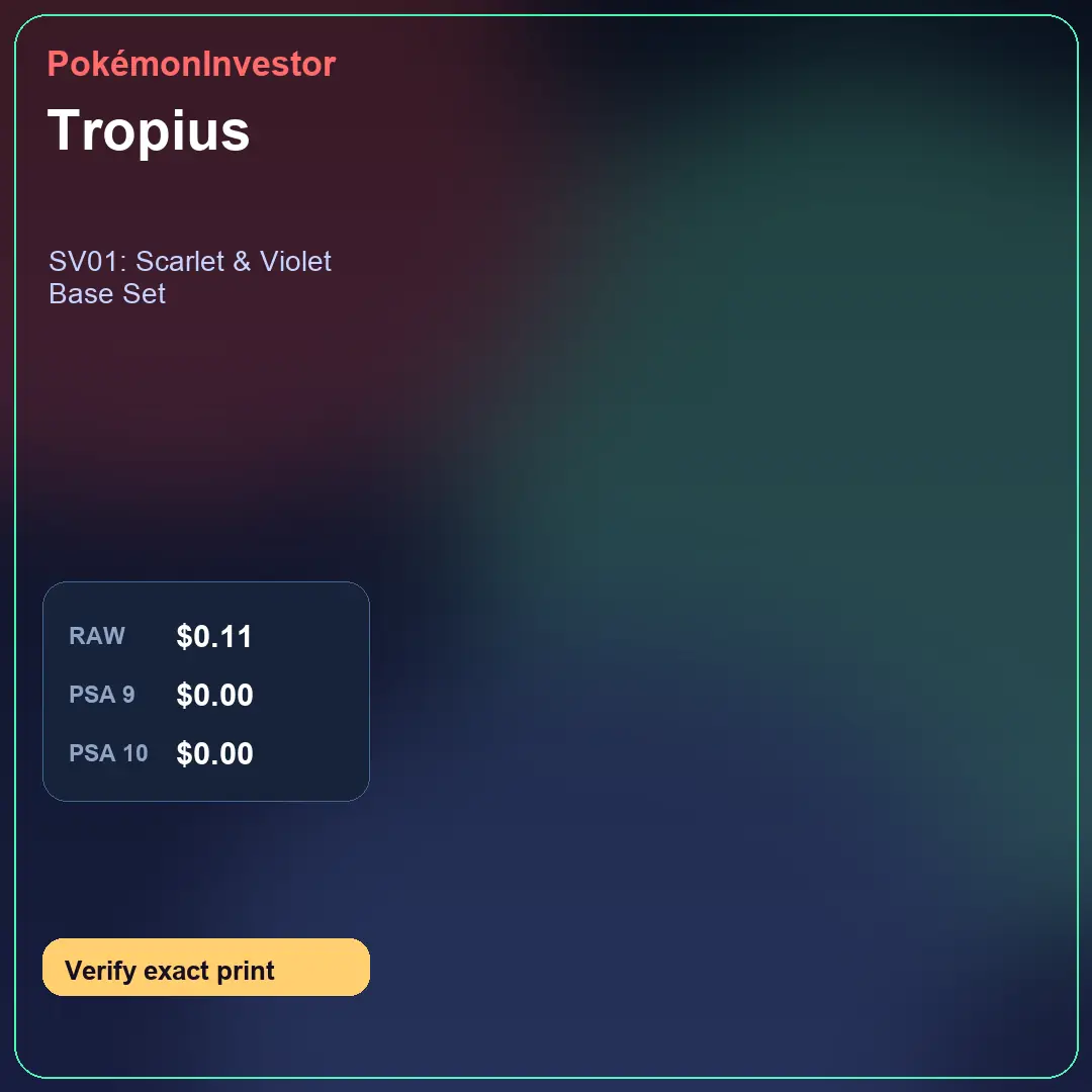 Card research image for Tropius