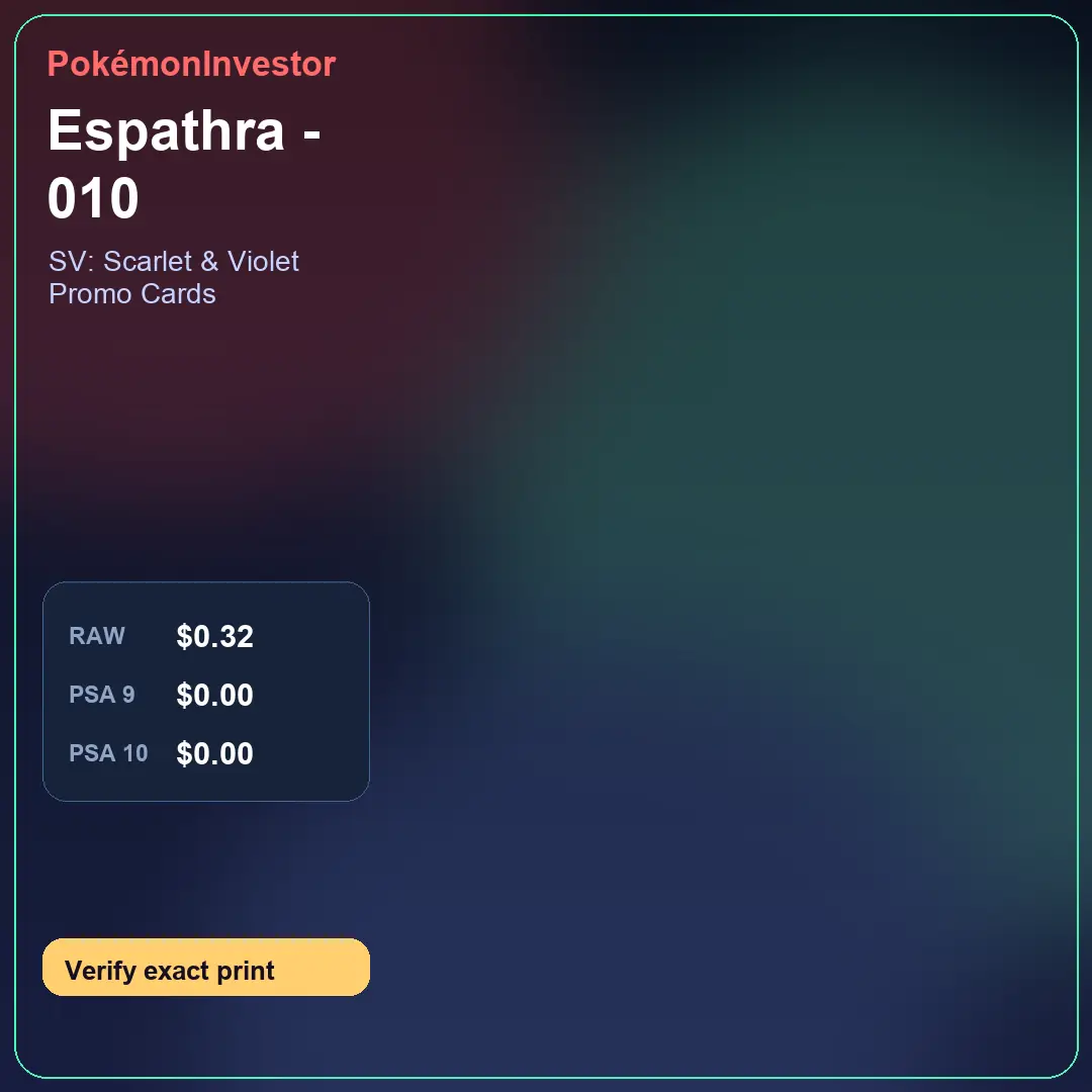 Card research image for Espathra - 010