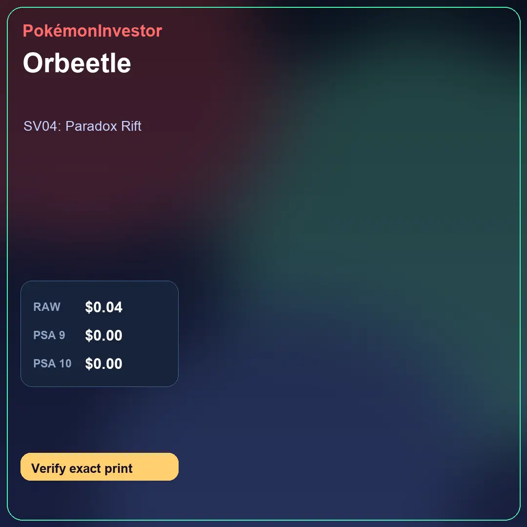Card research image for Orbeetle