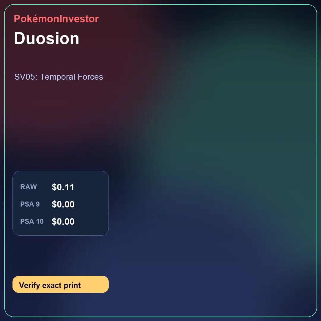 Card research image for Duosion