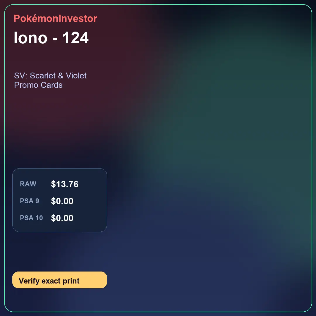 Card research image for Iono - 124