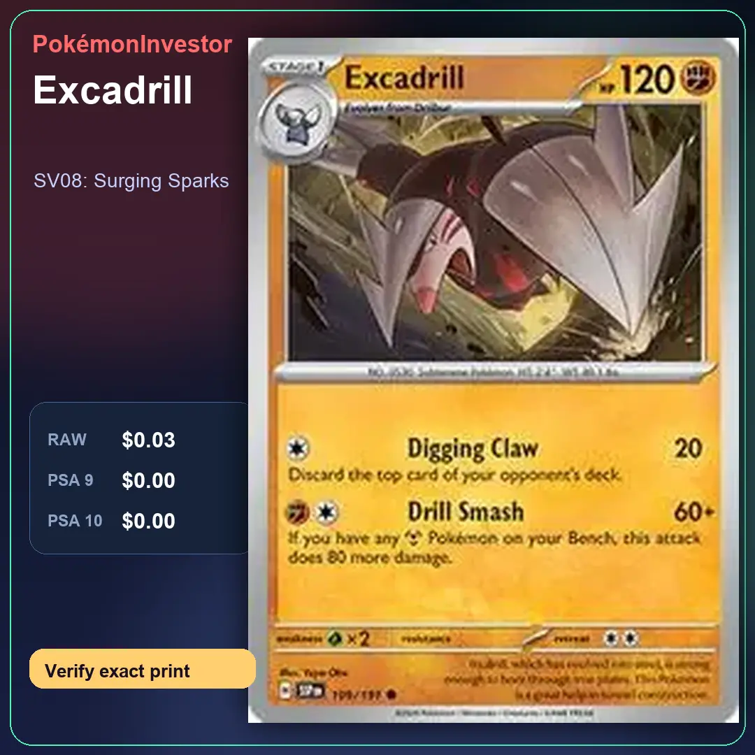 Card research image for Excadrill