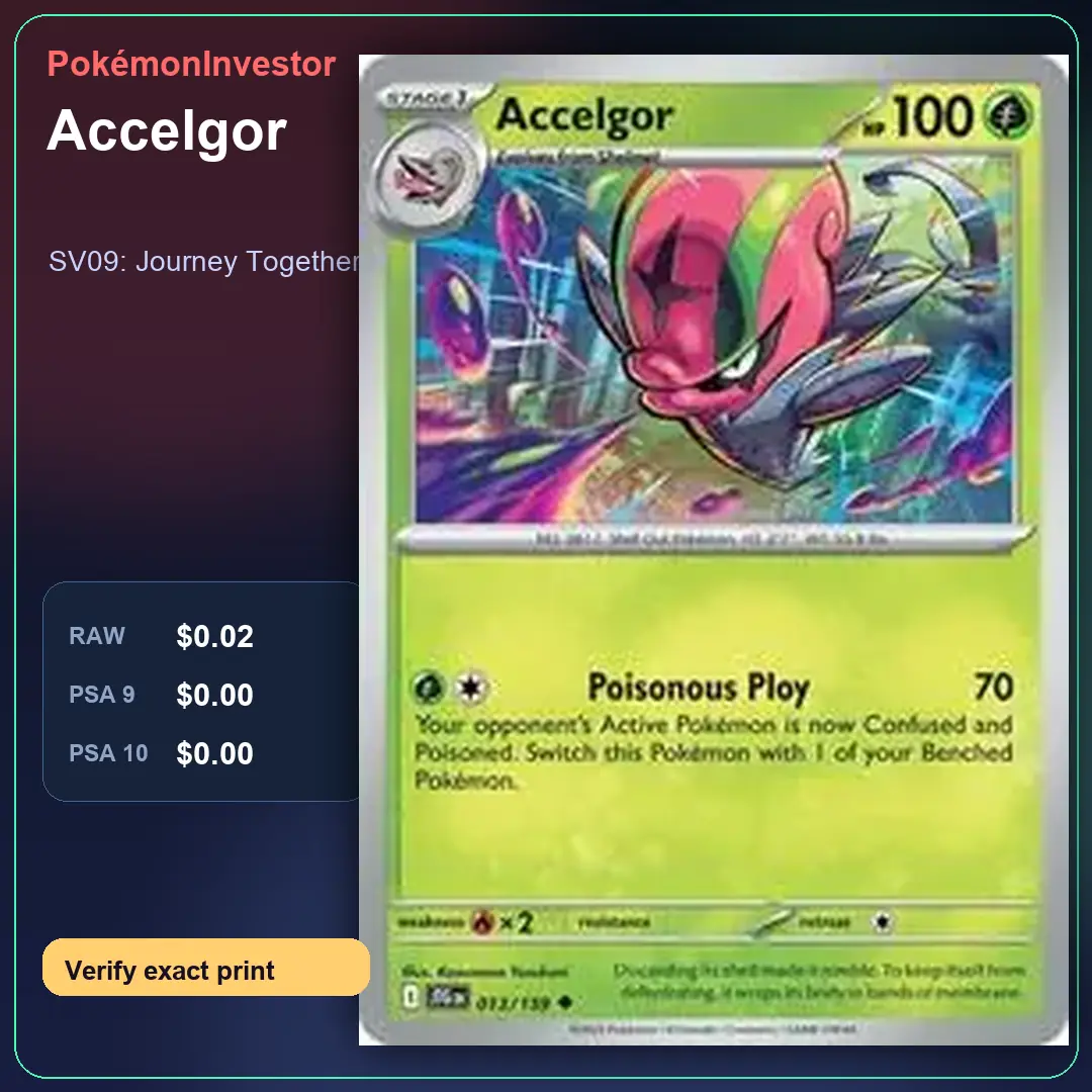 Card research image for Accelgor