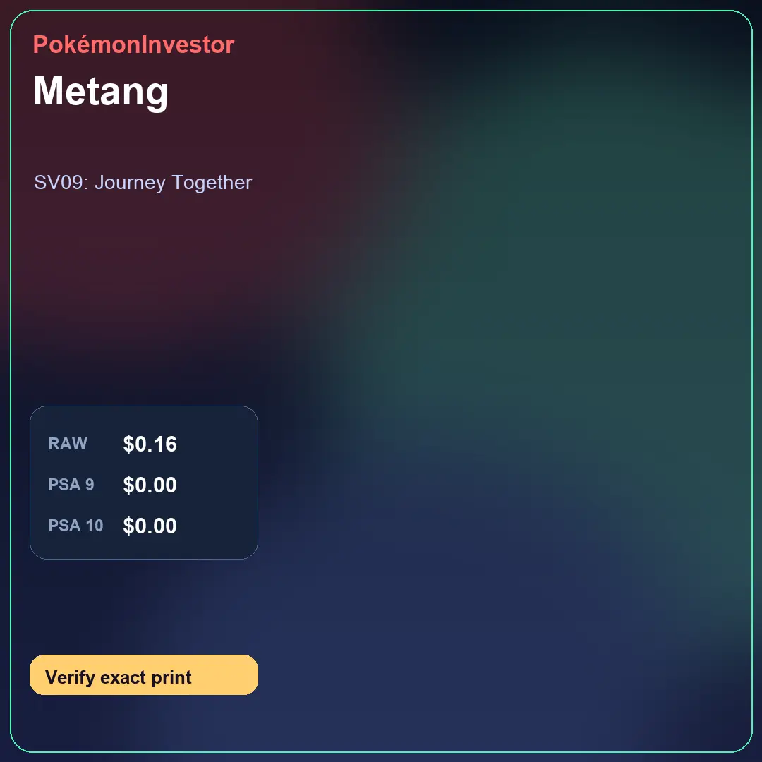 Card research image for Metang