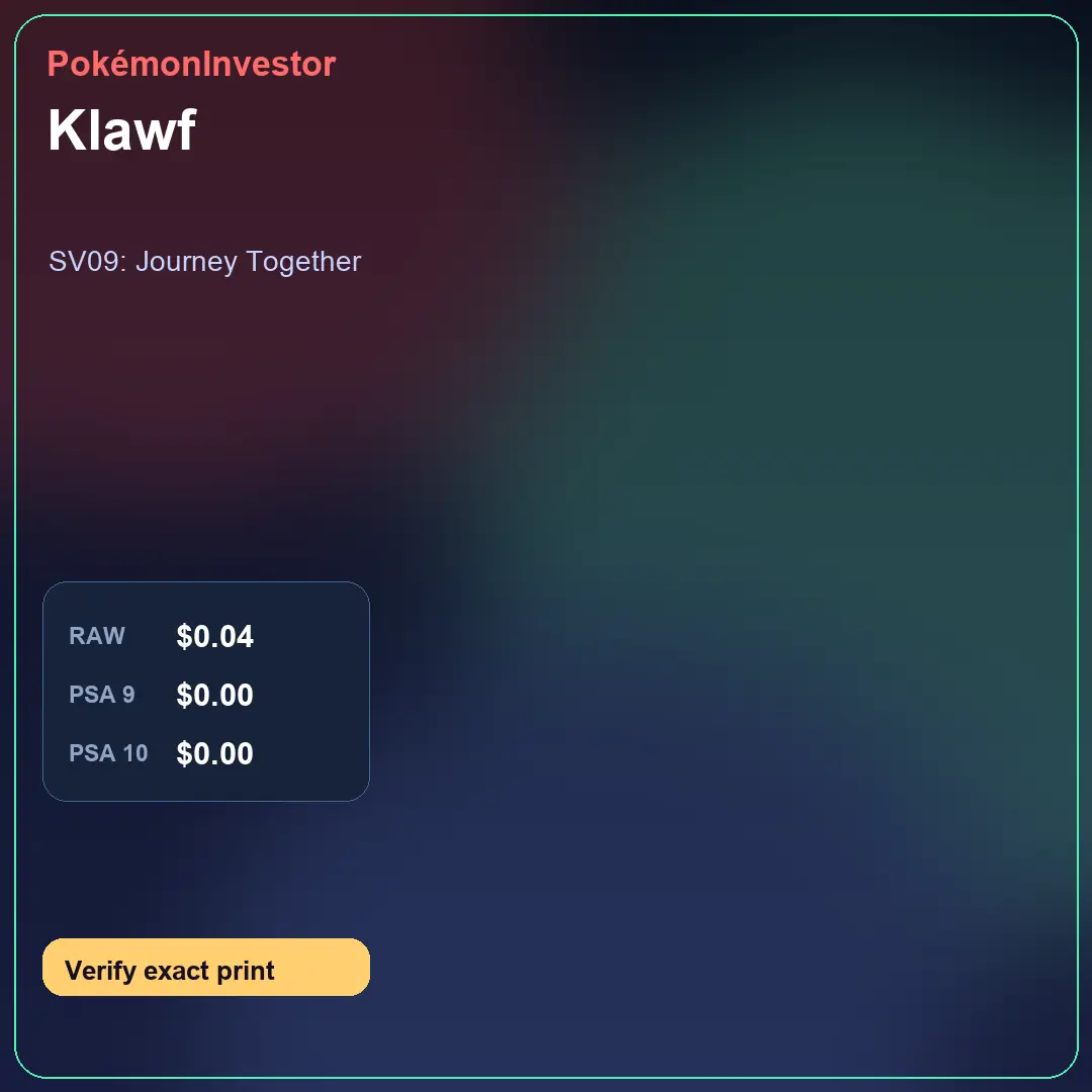 Card research image for Klawf