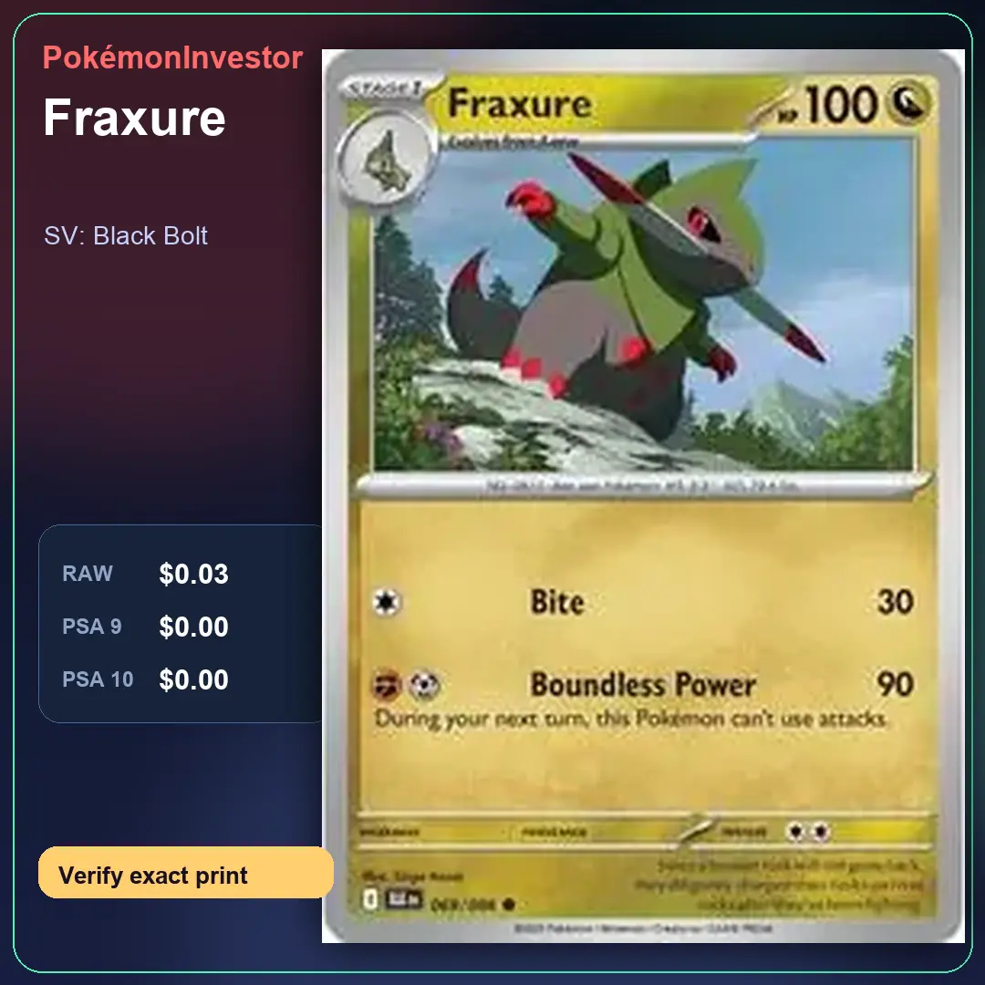 Card research image for Fraxure