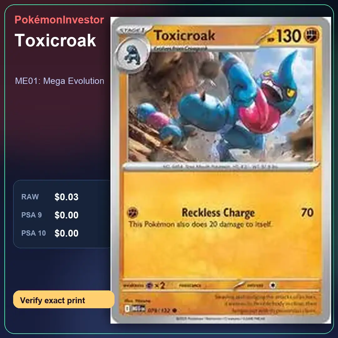 Card research image for Toxicroak