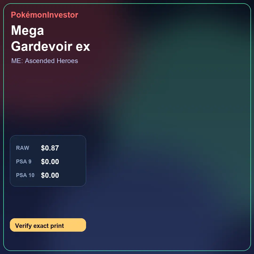 Card research image for Mega Gardevoir ex