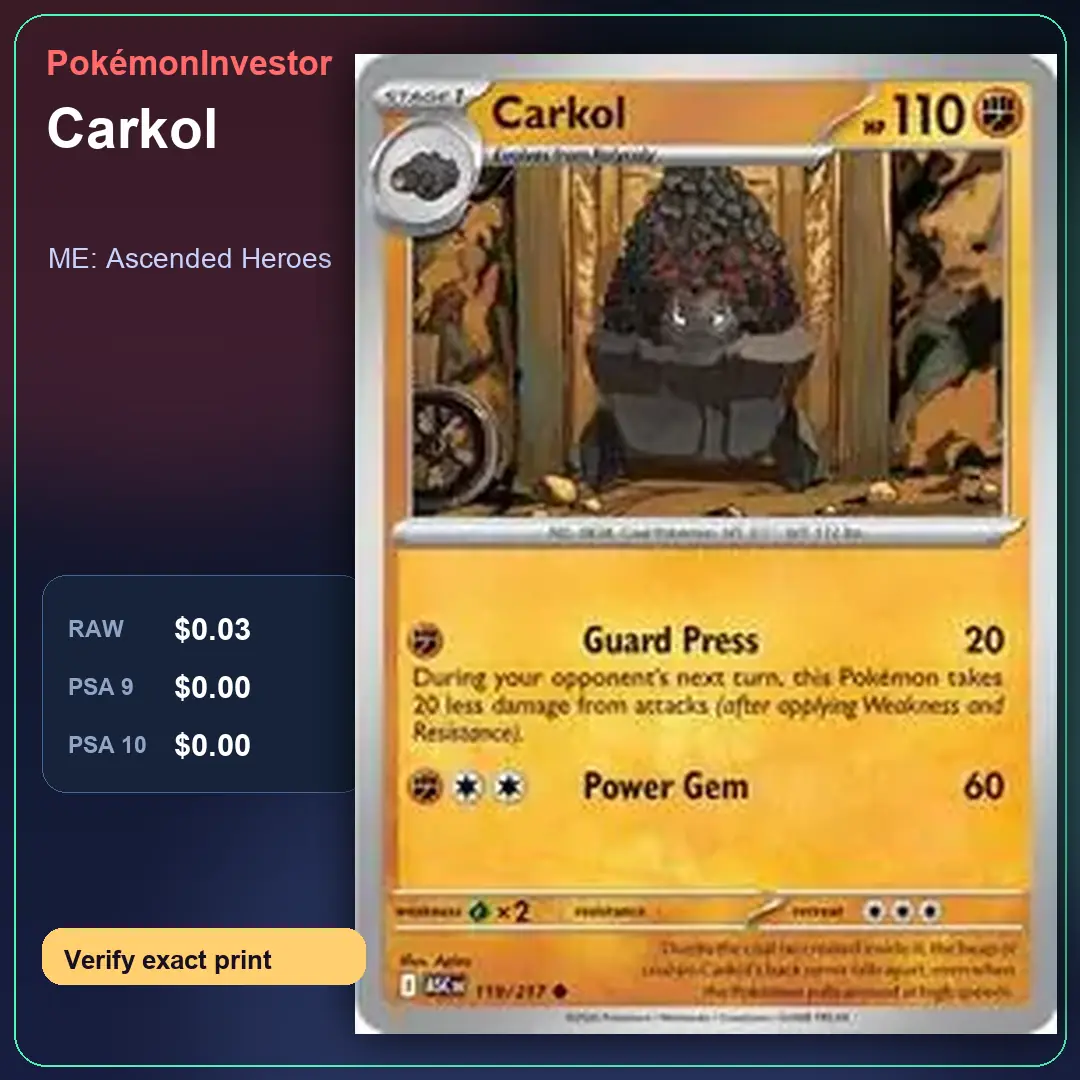 Card research image for Carkol