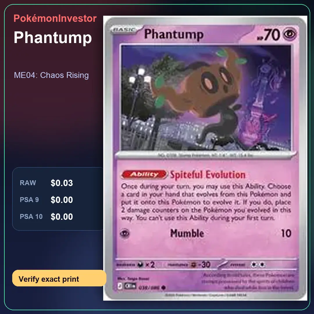 Card research image for Phantump